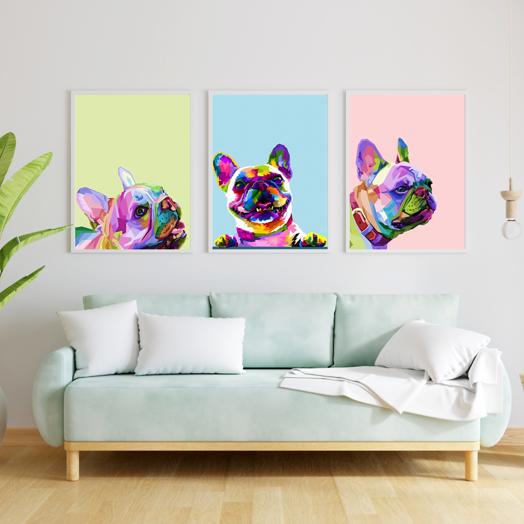 Libérez le pouvoir vibrant des affiches colorées : Une façon captivante de décorer votre espace