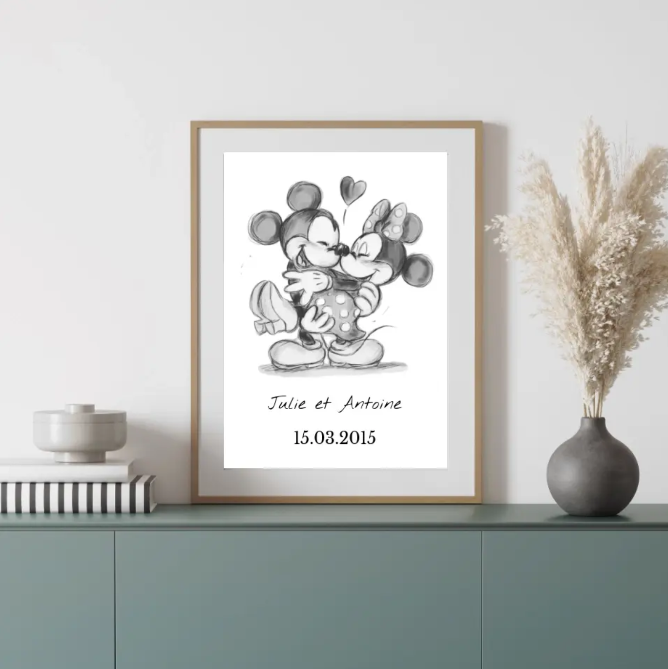 Affiche personnalisée couple : Célébrez votre amour avec style