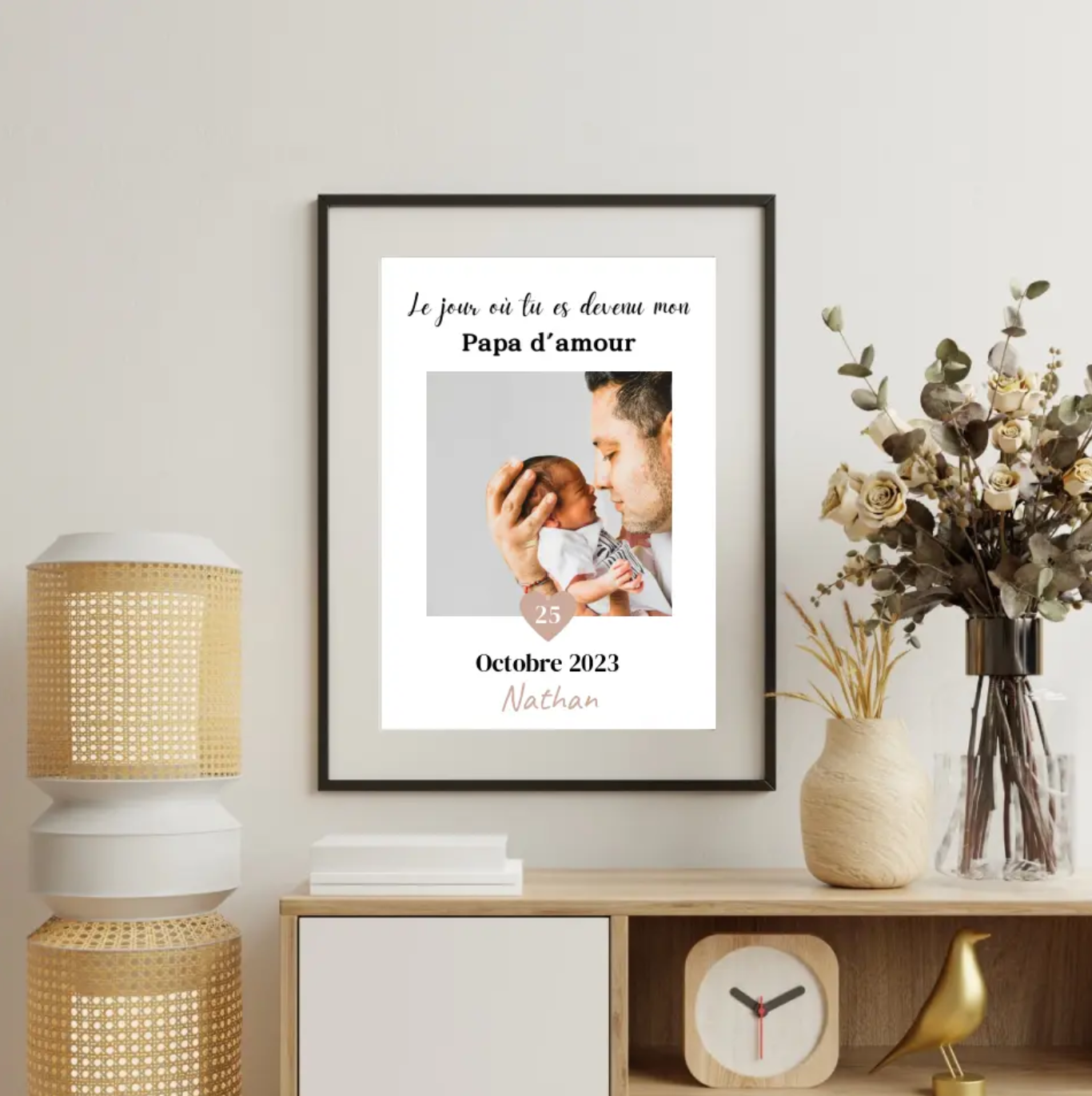 Capturer les moments précieux : Comment les affiches personnalisées famille redonnent vie à vos souvenirs