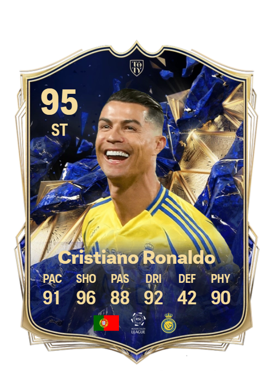 FUTCARTE RONALDO 2025 - Les cartes de football ultimes pour les fans passionnés