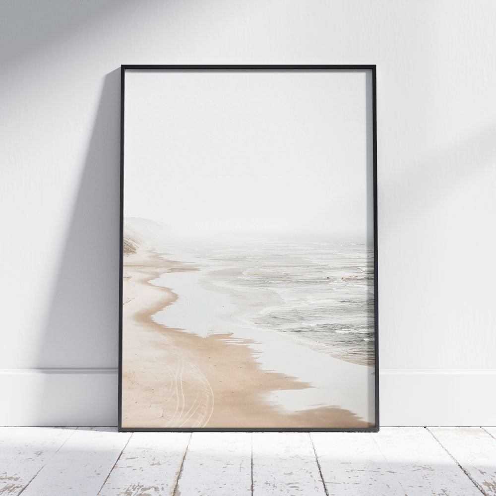 affiche paysage plage