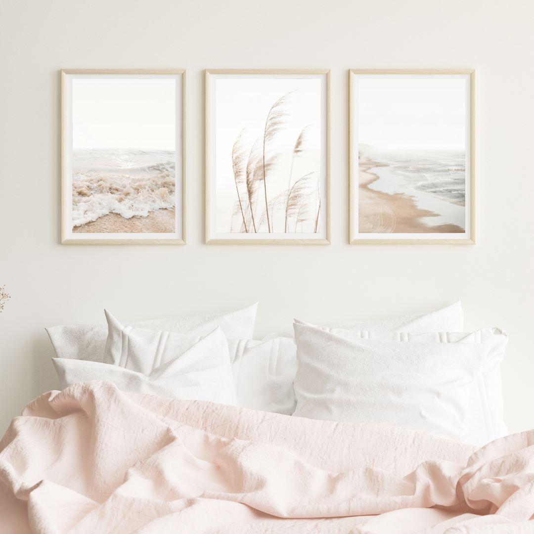 affiche paysage plage