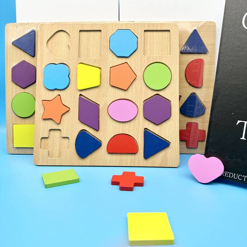 Puzzle de Formes en Bois Montessori