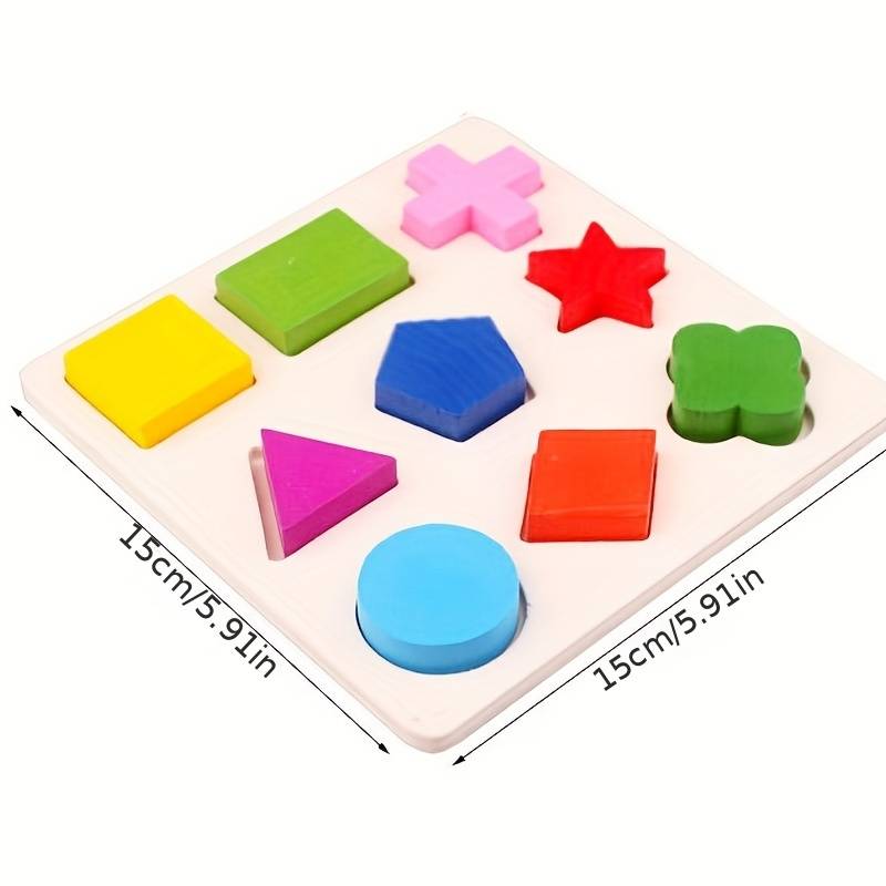 Jouet de Puzzle 3D - Formes Géométriques