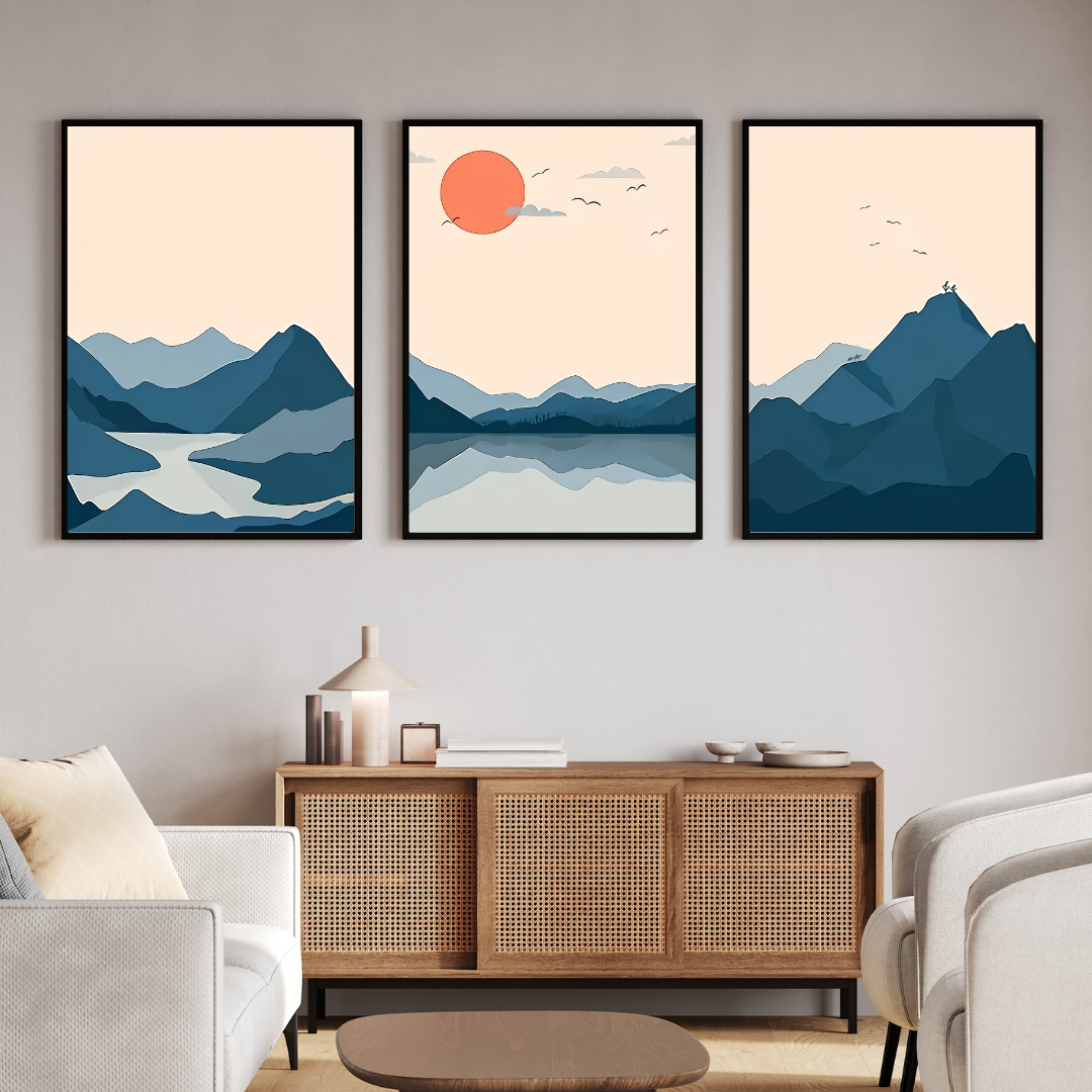 Découvrez l'art des affiches abstraites : une touche de modernité pour votre décoration intérieure