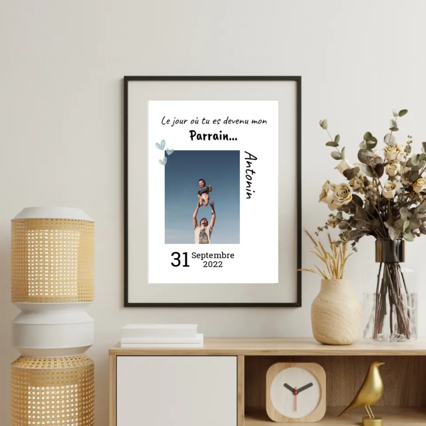 Les cadeaux pour parrains marraines parfaits : Des affiches bien pensé ...