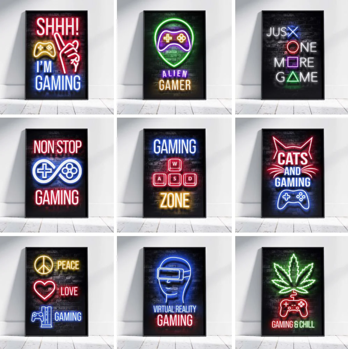 Améliorez votre espace de jeu grâce à de superbes posters gaming