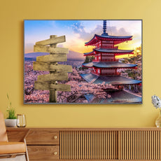 AFFICHE PERSONNALISÉE PRÉNOM JAPON