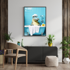 affiche crocodile