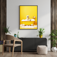 affiche ours blanc