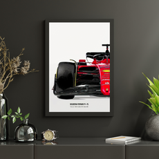 affiche formule 1 ferrari
