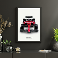 affiche formule 1 ferrari