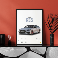 affiche audi rs5