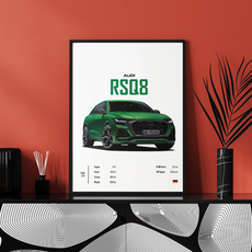 affiche audi rsq8
