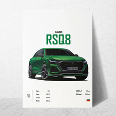 affiche audi rsq8