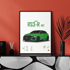 affiche audi rs3-r abt