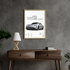 affiche taycan