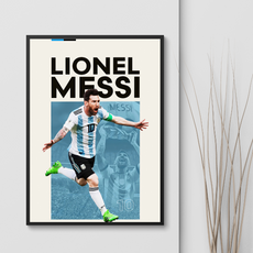 affiche lionel messi