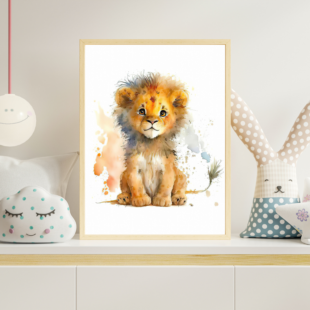 affiche lionceau