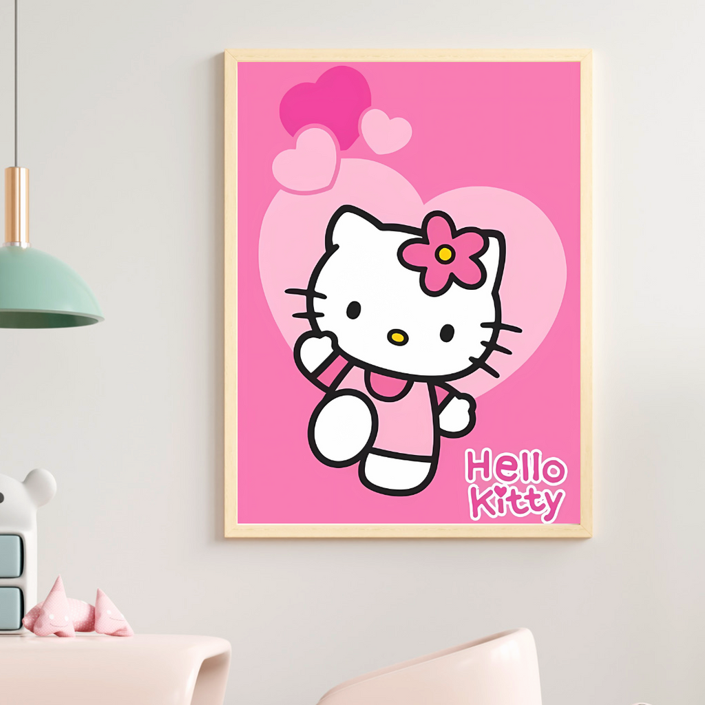 affiche hello kitty
