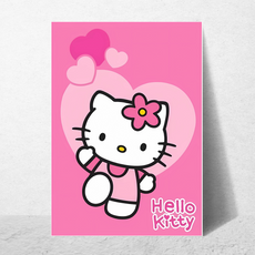 affiche hello kitty
