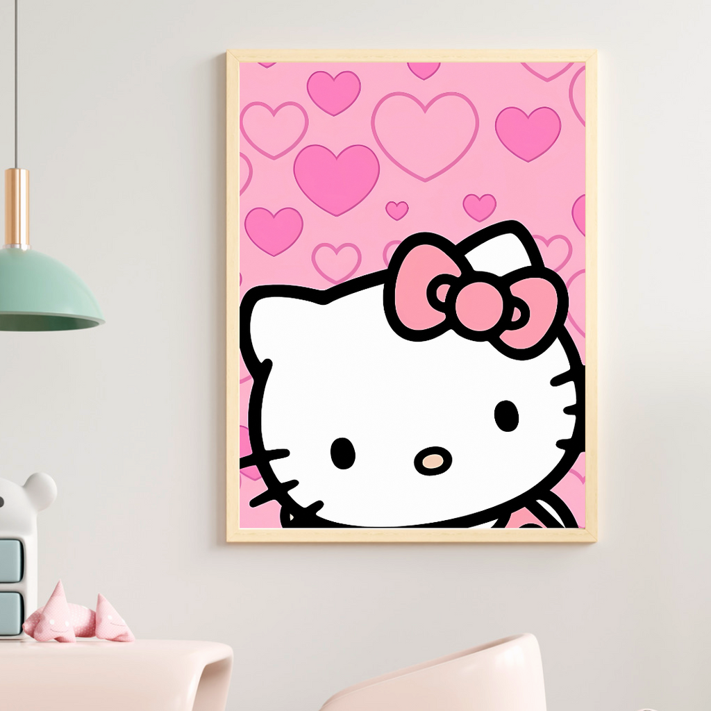 affiche hello kitty