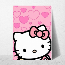 affiche hello kitty