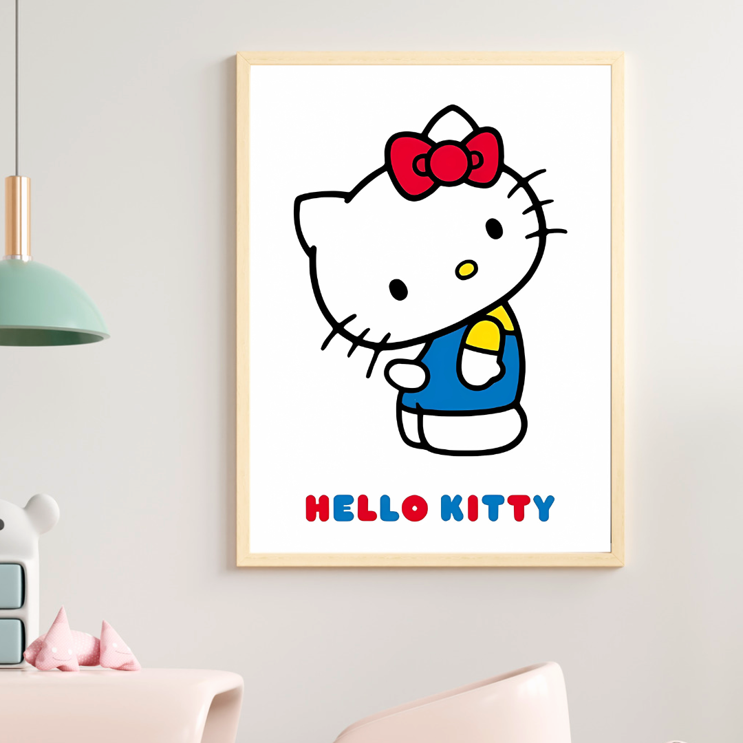 affiche hello kitty