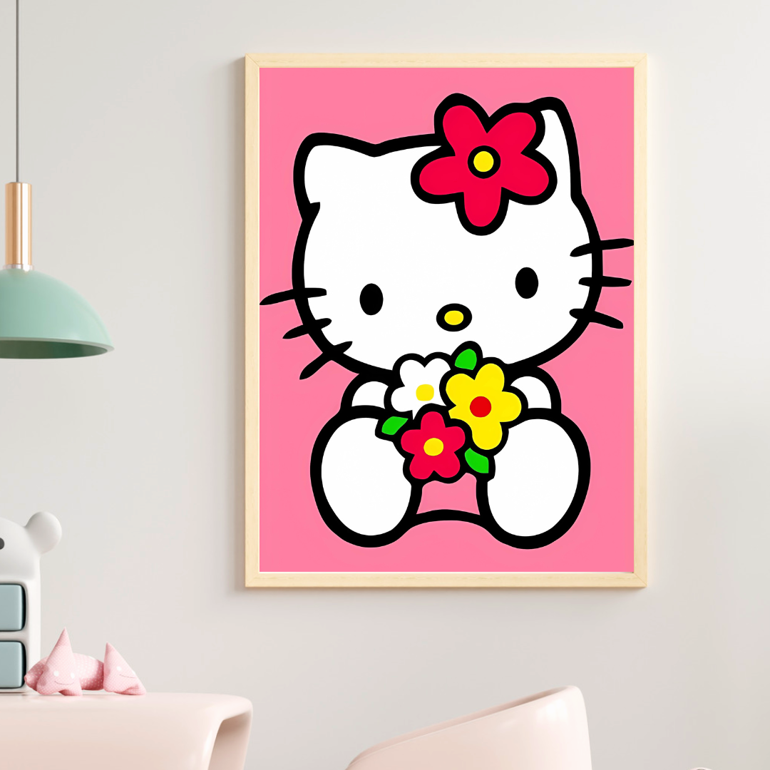 affiche hello kitty