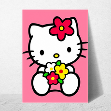 affiche hello kitty