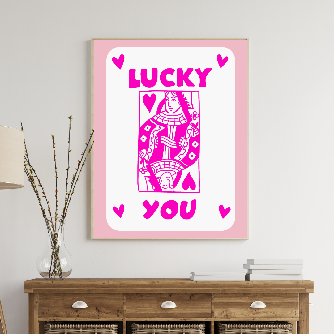 affiche street art rose