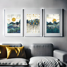 affiche abstrait