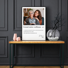 affiche grand mere cadeau