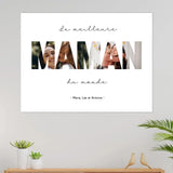"La Meilleure Maman du Monde" - Portrait personnalisé