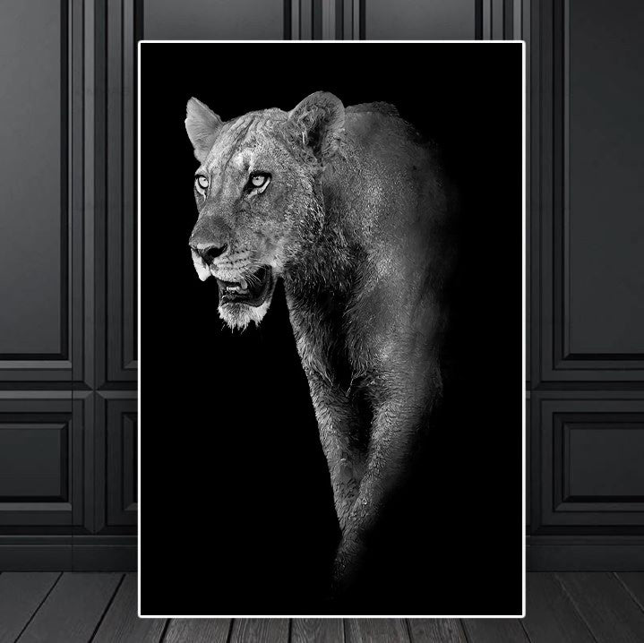 affiche lion