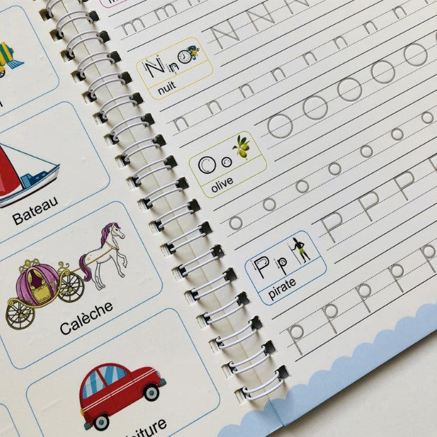 cahier d'apprentissage enfant