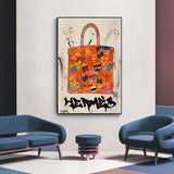 affiche sac hermes