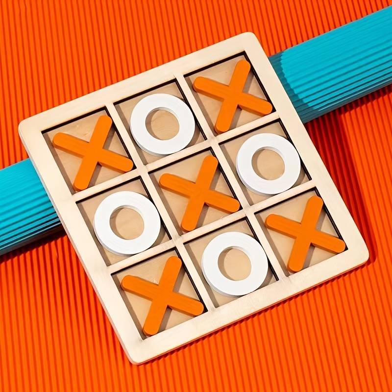 Jeu Puzzle Tic-Tac-Toe Montessori