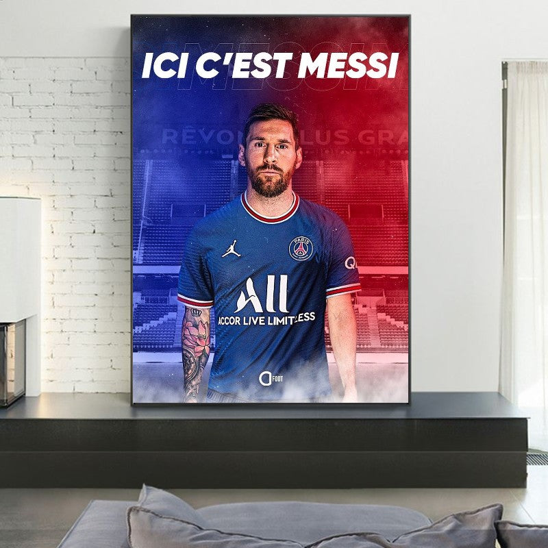 affiche lionel messi