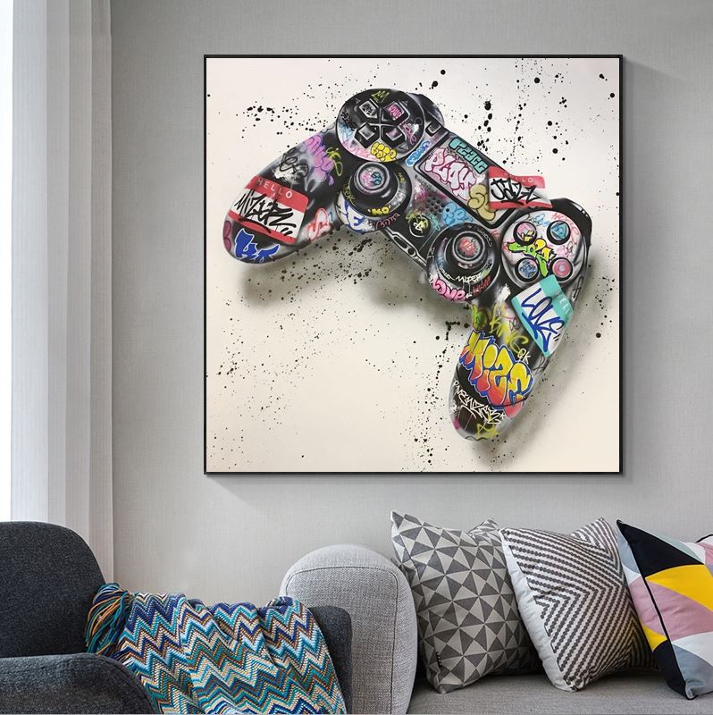 Manette PlayStation – Pop Art Blocks