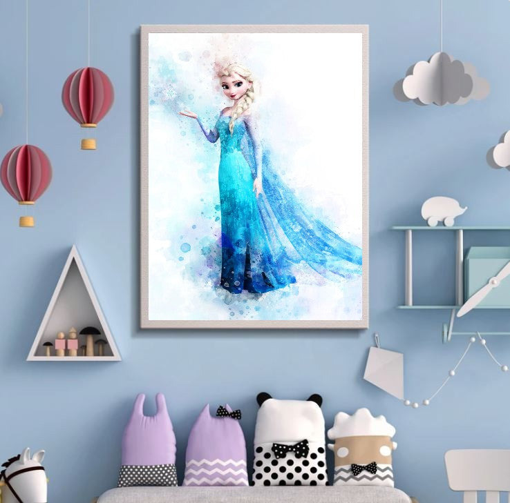 affiche princesses disney reine des neiges