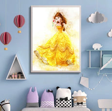 affiche princesses disney belle