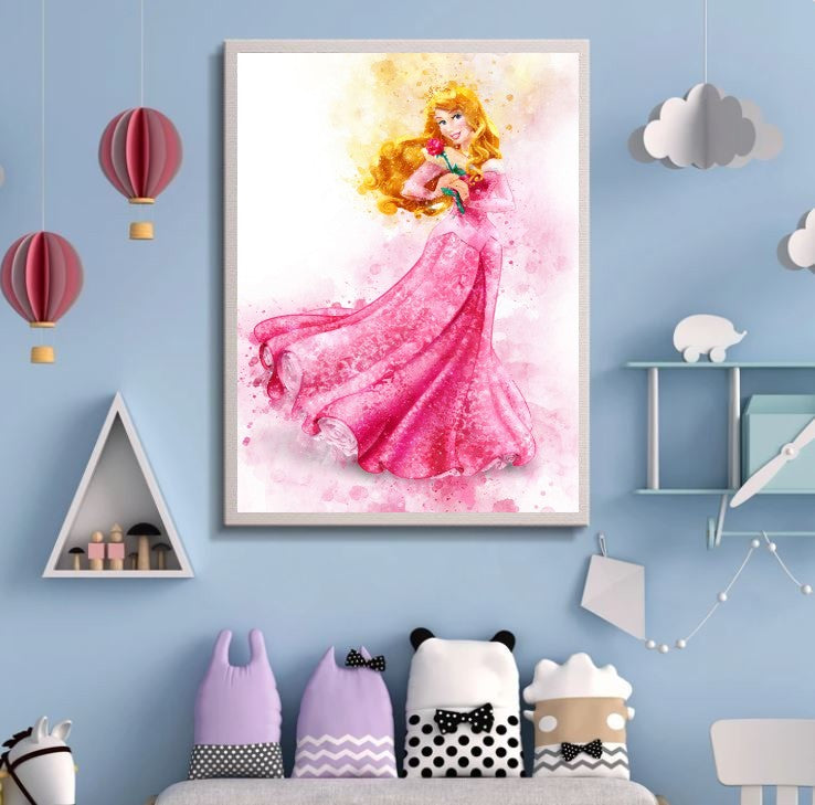 affiche princesses disney aurore