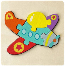 Puzzles 3D Colorés pour Enfants