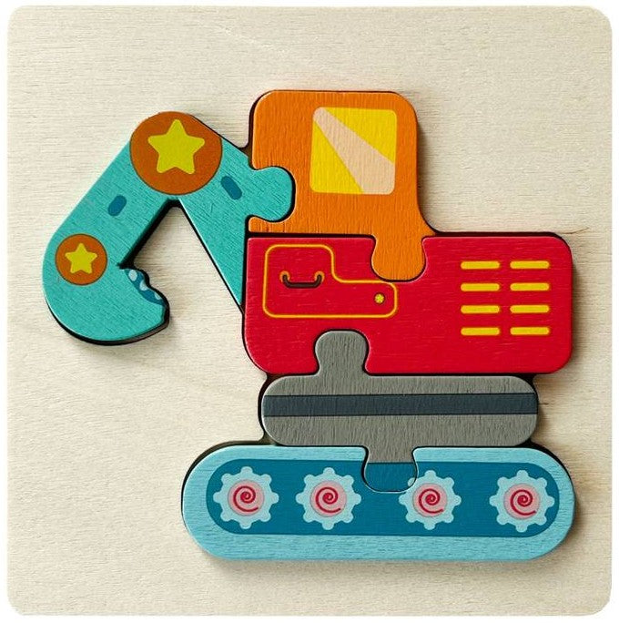 Puzzles 3D Colorés pour Enfants