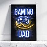 affiche gaming dad