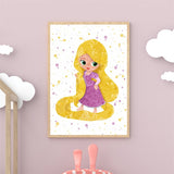 chambre fille raiponce