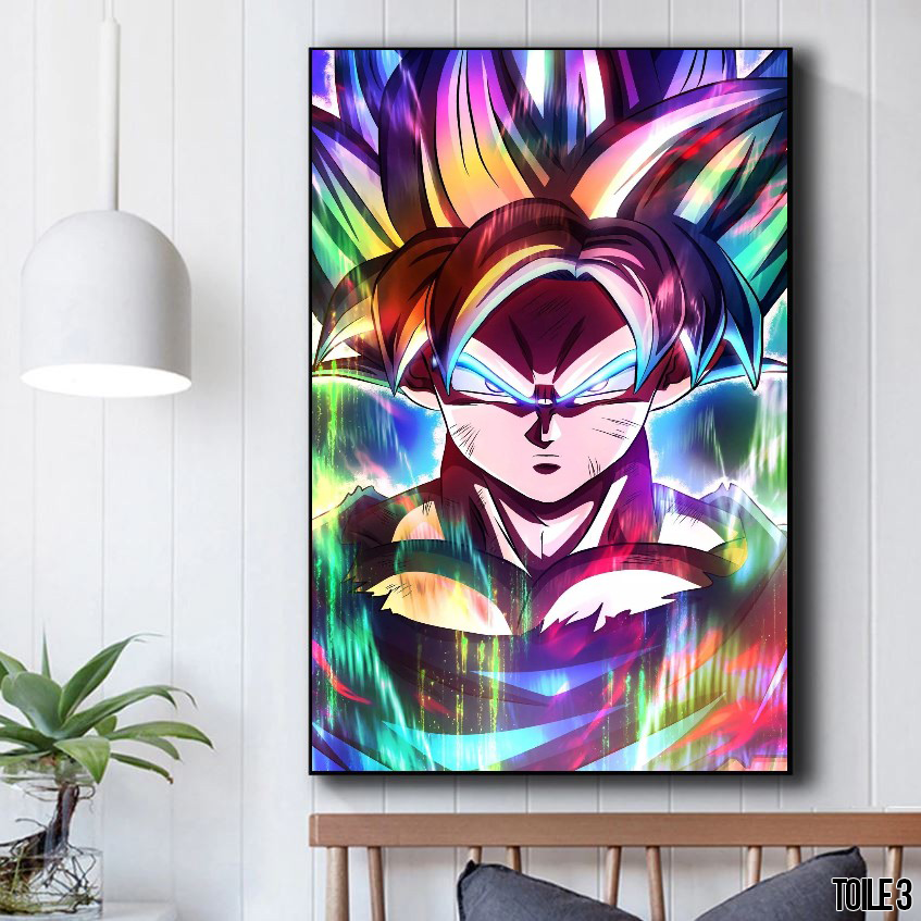 Poster Kakemono Dragon Ball Z – Tissu 100x40 Cm – Déco Murale Fan