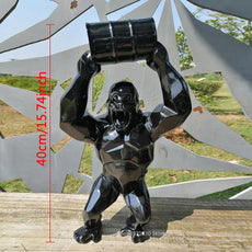 statut king kong avec tonneau noir
