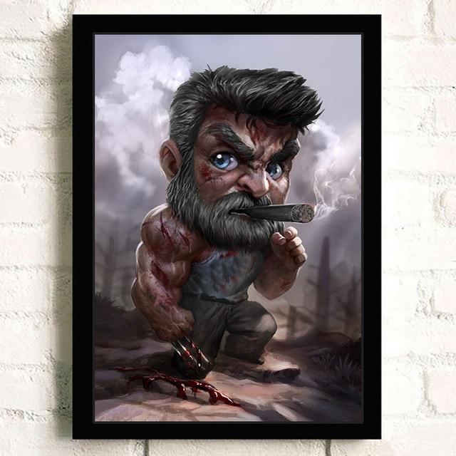 affiche bébé marvel wolverine
